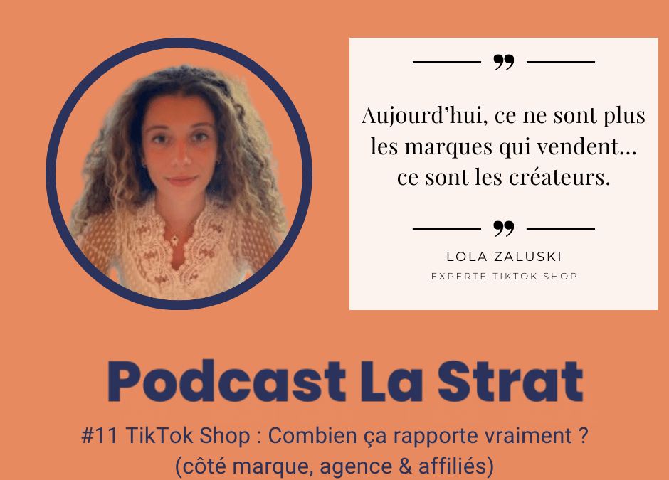 TikTok Shop : Combien ça rapporte vraiment ? (côté marque, agence & affiliés)
