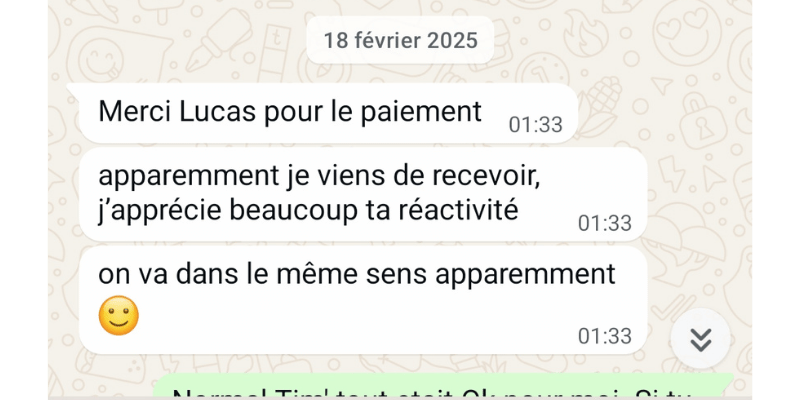 Avis formateur apres paiement &bull; La Strat