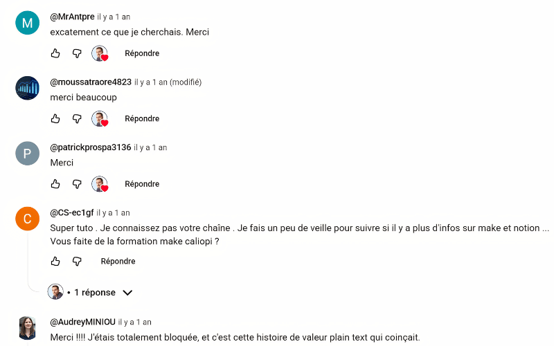 Extrait commentaire sous Tutoriel &bull; La Strat